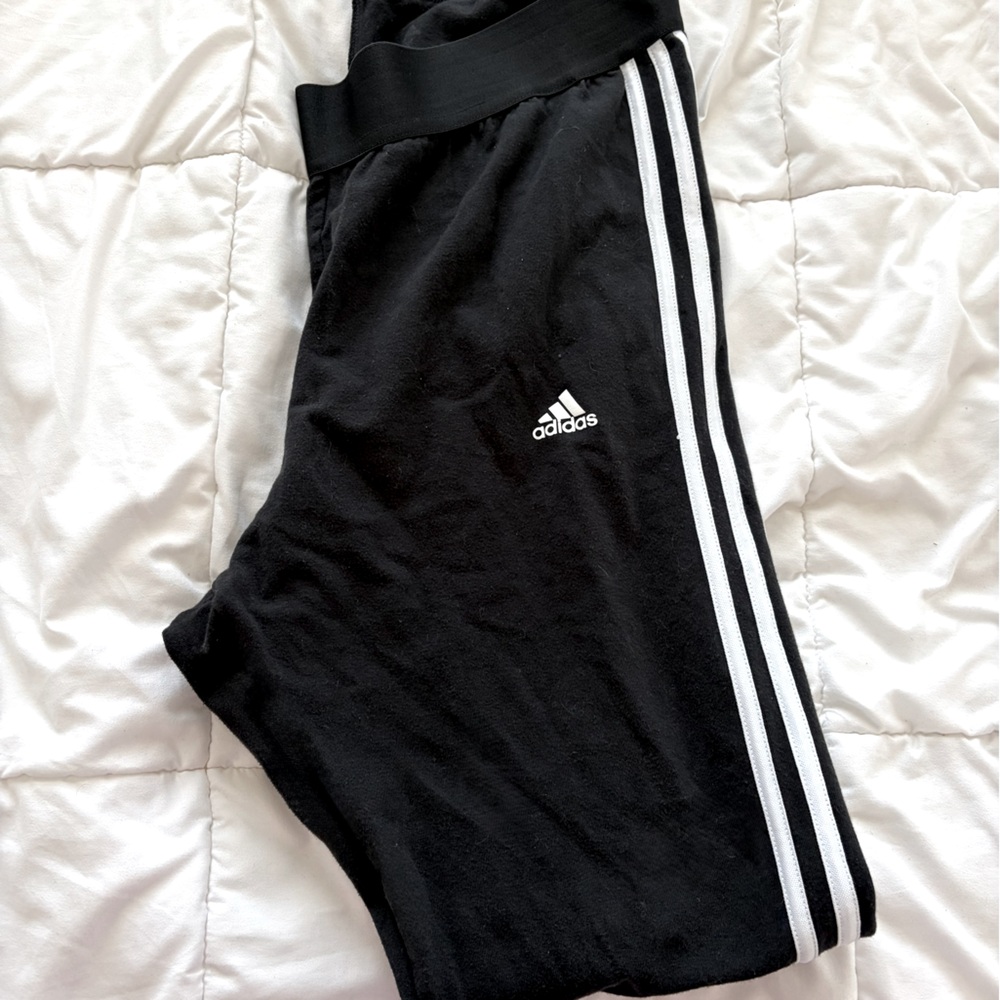 Adidas Women’s Plus Size Black Track Leggings
